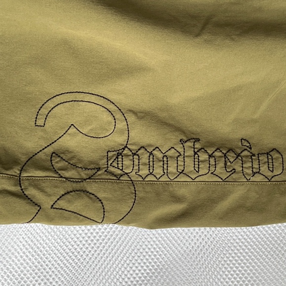 Sombrio Shorts Mountain Bike Size L 1 Pocket Green Long Leg Short Fly Lace Up - Picture 6 of 8